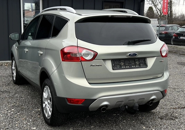 Ford Kuga cena 33900 przebieg: 252000, rok produkcji 2009 z Lubliniec małe 326